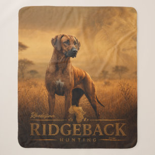 Cobertor Sherpa Rhodesian Ridgeback
