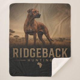Cobertor Sherpa Rhodesian Ridgeback