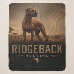 Cobertor Sherpa Rhodesian Ridgeback
