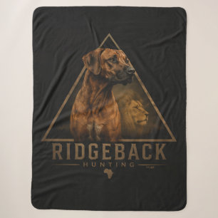 Cobertor Sherpa Rhodesian Ridgeback
