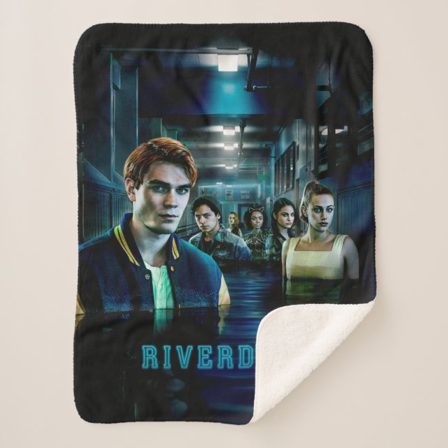 Cobertor Sherpa Riverdale Alagou Hallway Poster (Frente)