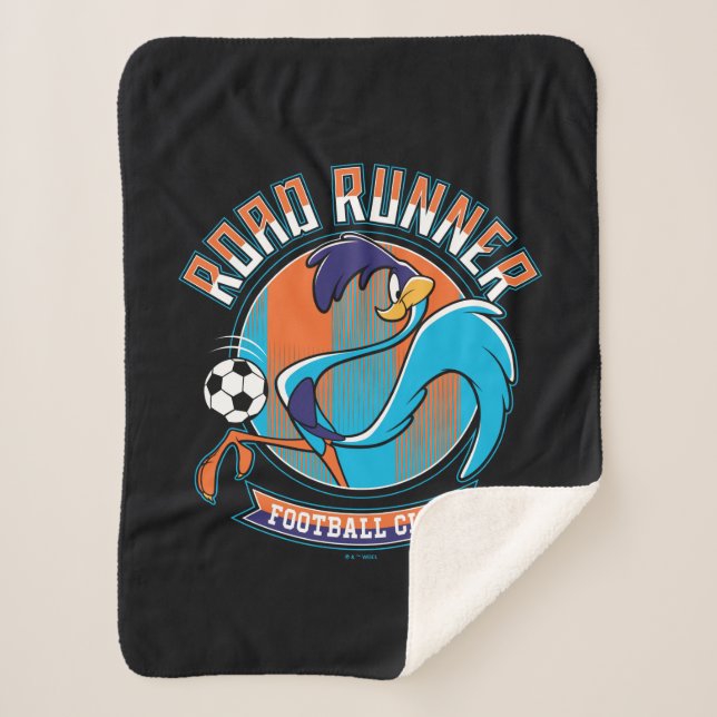 Cobertor Sherpa ROAD RUNNER™ Football Club Badge (Frente)