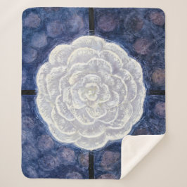 Cobertor Sherpa Rosa branca, n.o 35 | Anna Cassel |