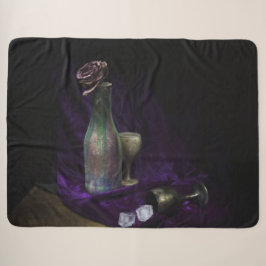 COBERTOR SHERPA ROSA PURPER