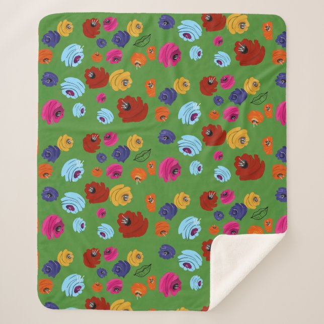 Cobertor Sherpa Rosa Sherpa Blanket (Frente)