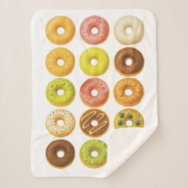 Cobertor Sherpa Rosquinha Preocupada, seja feliz!