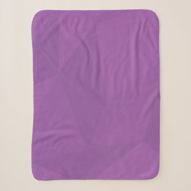 Cobertor Sherpa Roxo, geométrico, legal, moda, arte simples modern (Frente)