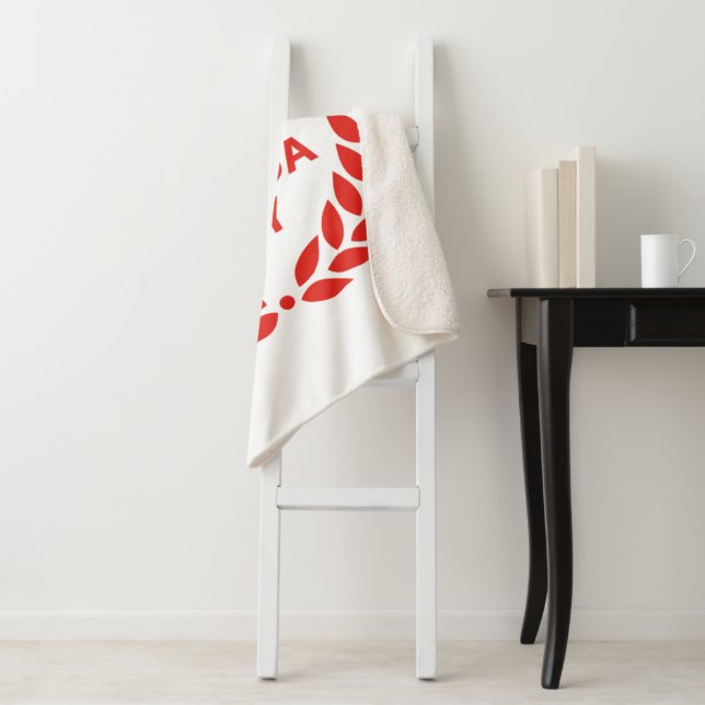 Cobertor Sherpa Rua do dia do Canadá Sherpa Blanket (In Situ)