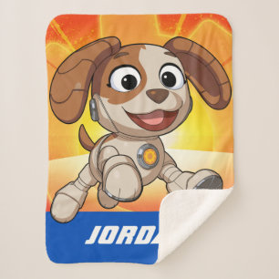 Cobertor Sherpa Rua Sésamo Mecha Builders Tango Adicionar nome