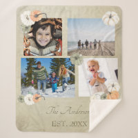 Rustic Autumn White, Orange Pumpkins Personalizado
