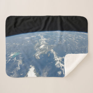 Cobertor Sherpa Saharan Dust soprando Westward No Atlântico.