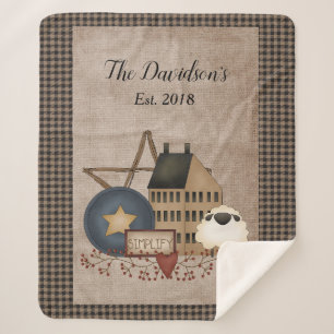 Cobertor Sherpa Saltbox Amarelo - Simplificar País Primitivo