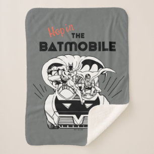 Cobertor Sherpa Salto no Batmobile