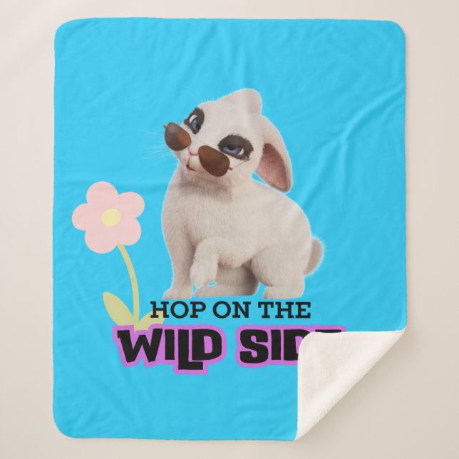 Cobertor Sherpa Salto no lado selvagem (Frente)