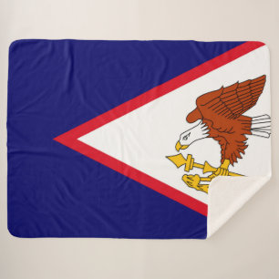 Cobertor Sherpa Samoa Americana