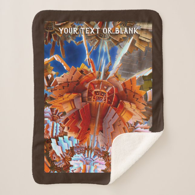 Cobertor Sherpa Samurai digital (Frente)