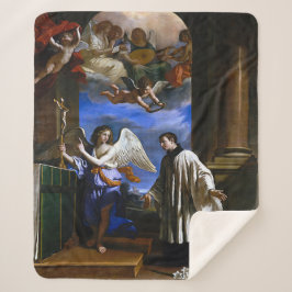 Cobertor Sherpa Santo Aloysius de Gonzaga