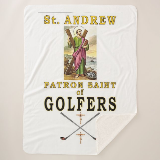 COBERTOR SHERPA SANTO ANDREW (Frente)