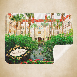 Cobertor Sherpa Santo Augustine Florida Lightner Museum & Gardens