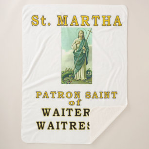 COBERTOR SHERPA SANTO MARTHA