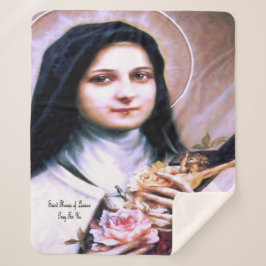 Cobertor Sherpa Santo Therese de Lisieux
