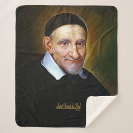 Cobertor Sherpa Santo Vincent de Paul