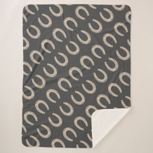 Cobertor Sherpa Sapato de Cavalo Sortudo