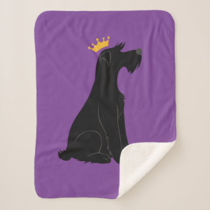 Cobertor Sherpa Schnauzer Prince