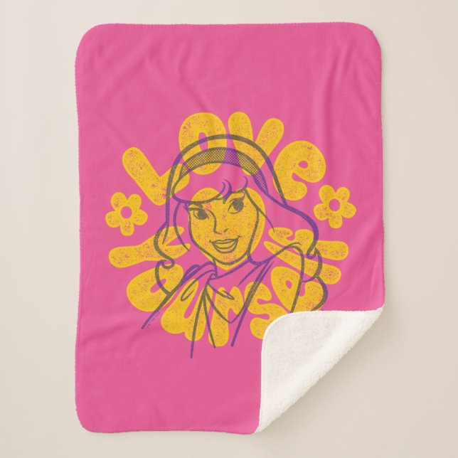 Cobertor Sherpa Scooby-Doo | Daphne se ame (Frente)