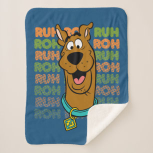 Cobertor Sherpa Scooby-Doo Ruh Roh