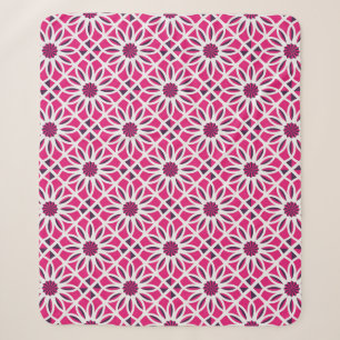 Cobertor Sherpa Seamless texture with arabic geometric ornament. V