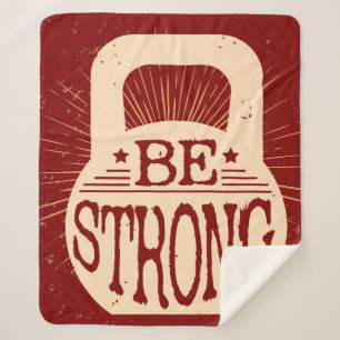 Cobertor Sherpa Seja forte