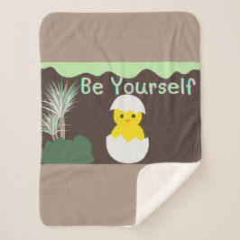 Cobertor Sherpa Seja você mesmo