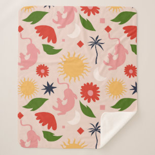 Cobertor Sherpa Selva Celestial