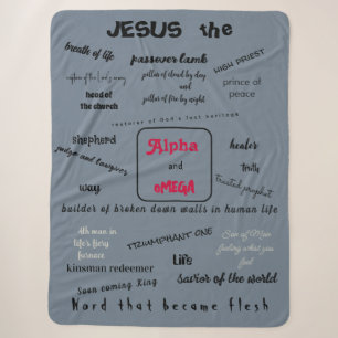 Cobertor Sherpa Série Messias Sherpa Blanket