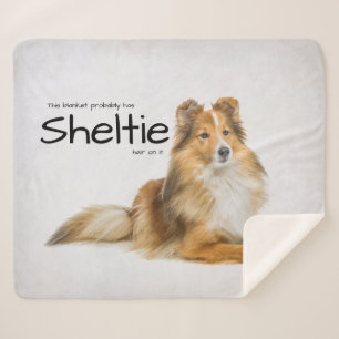Cobertor Sherpa Sheltie Hair