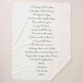 Cobertor Sherpa Sherpa Blanket