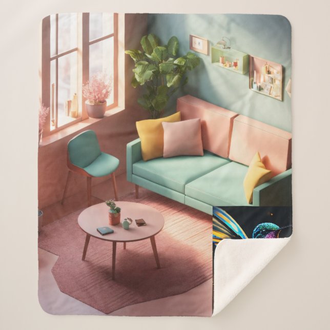 Cobertor Sherpa Sherpa Blanket (Frente)