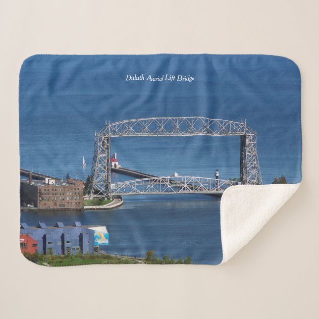 Cobertor Sherpa Sherpa blanket da ponte aérea Duluth (Frente (Horizontal))