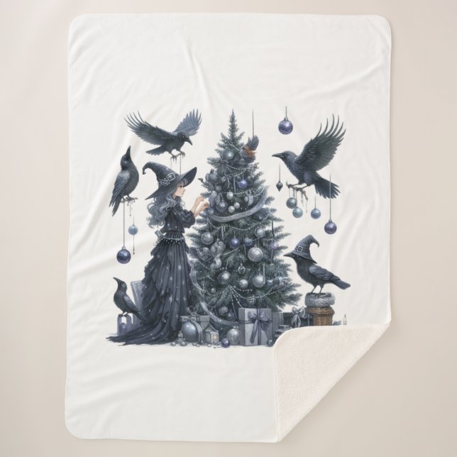 Cobertor Sherpa (Sherpa Blanket) Natal do Terror (Frente)