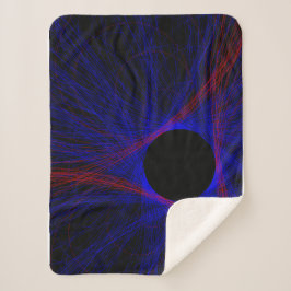 Cobertor Sherpa Sherpa Blanket, Sherpa Blanket Geométrico com Triâ