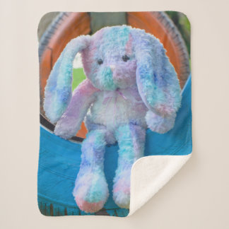 Cobertor Sherpa sherpa fleece blanket cute rabbit