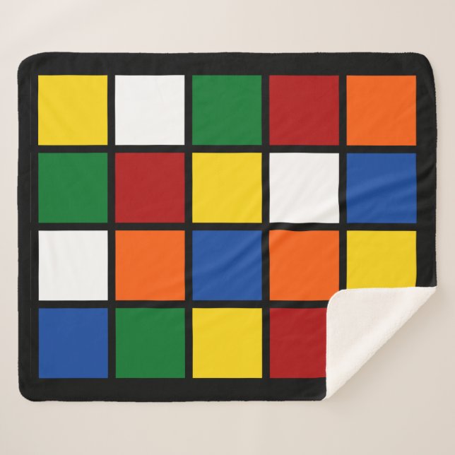 Cobertor Sherpa Sherpadecke "Quadro" (Frente (Horizontal))