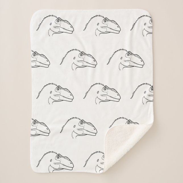 Cobertor Sherpa Siats meekerorum Sherpa coberket (Frente)