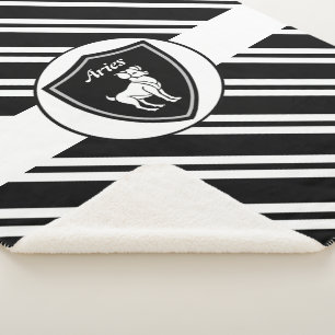 Cobertor Sherpa Símbolo Aries