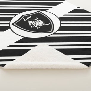 Cobertor Sherpa Símbolo Leo Sherpa Blanket