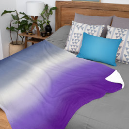 Cobertor Sherpa Sinalizador do Orgulho Lésbico do Botão Gradiente 