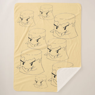 Cobertor Sherpa Sinister Flan Sherpa Blanket