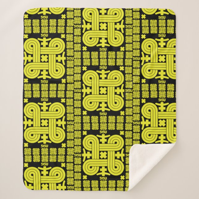 Cobertor Sherpa Sisu O Espírito Finlandês (Frente)