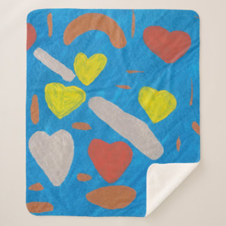 Cobertor Sherpa Sky of Love Sherpa Blanket